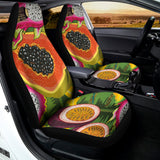 Tropical Jungle Fruits Pattern Print Universal Fit Car Seat Covers 102422