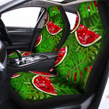 Tropical Leaf Watermelon Pattern Print Universal Fit Car Seat Covers 102422