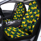 Tropical Lemon Pattern Print Universal Fit Car Seat Covers 102422