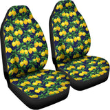 Tropical Lemon Pattern Print Universal Fit Car Seat Covers 102422