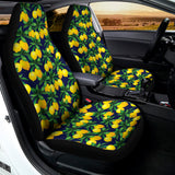 Tropical Lemon Pattern Print Universal Fit Car Seat Covers 102422