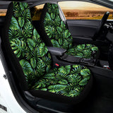 Tropical Monstera Leaves Pattern Print Universal Fit Car Seat Covers 102422