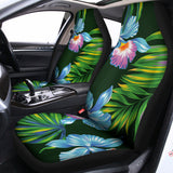 Tropical Orchid Flower Pattern Print Universal Fit Car Seat Covers 102422