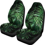 Tropical Palm Leaf Print Universal Fit Car Seat Covers 102422
