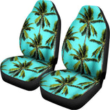 Tropical Palm Tree Pattern Print Universal Fit Car Seat Covers 102422