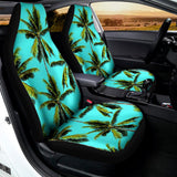 Tropical Palm Tree Pattern Print Universal Fit Car Seat Covers 102422