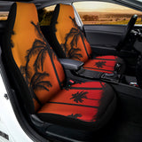 Tropical Palm Tree Sunset Print Universal Fit Car Seat Covers 102422