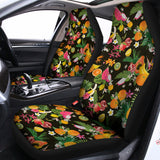 Tropical Paradise Fruits Pattern Print Universal Fit Car Seat Covers 102422