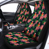 Tropical Parrot Pattern Print Universal Fit Car Seat Covers 102422