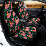 Tropical Parrot Pattern Print Universal Fit Car Seat Covers 102422