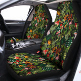 Tropical Patchwork Pattern Print Universal Fit Car Seat Covers 102422