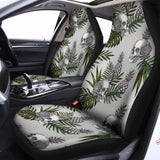 Tropical Pineapple Skull Pattern Print Universal Fit Car Seat Covers 102422