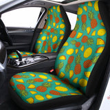 Tropical Pineapples Pattern Print Universal Fit Car Seat Covers 102422