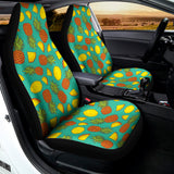 Tropical Pineapples Pattern Print Universal Fit Car Seat Covers 102422