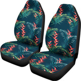 Tropical Plants Hawaii Pattern Print Universal Fit Car Seat Covers 102422