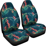 Tropical Plants Hawaii Pattern Print Universal Fit Car Seat Covers 102422