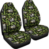 Tropical Sloth Pattern Print Universal Fit Car Seat Covers 102422