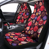 Tropical Summer Fruits Pattern Print Universal Fit Car Seat Covers 102422