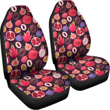Tropical Summer Fruits Pattern Print Universal Fit Car Seat Covers 102422