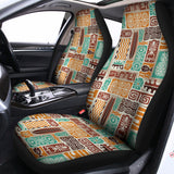 Tropical Tiki Pattern Print Universal Fit Car Seat Covers 102422