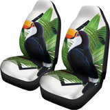Tropical Toco Toucan Print Universal Fit Car Seat Covers 102422