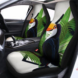 Tropical Toco Toucan Print Universal Fit Car Seat Covers 102422