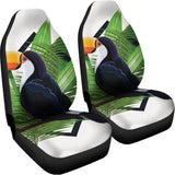 Tropical Toco Toucan Print Universal Fit Car Seat Covers 102422