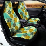 Tropical Vintage Pineapple Pattern Print Universal Fit Car Seat Covers 102422