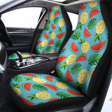 Tropical Watermelon And Pineapple Print Universal Fit Car Seat Covers 102422