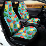 Tropical Watermelon And Pineapple Print Universal Fit Car Seat Covers 102422