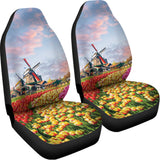 Tulip Field Print Universal Fit Car Seat Covers 102422