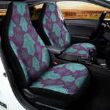Turquoise Hamsa Pattern Print Universal Fit Car Seat Covers 102422