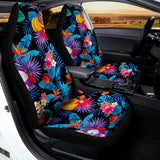 Turquoise Hawaiian Fruits Pattern Print Universal Fit Car Seat Covers 102422