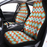 Turquoise Native American Pattern Print Universal Fit Car Seat Covers 102422