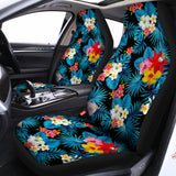 Turquoise Tropical Hawaii Pattern Print Universal Fit Car Seat Covers 102422