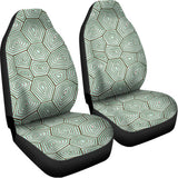 Turtle Shell Pattern Print Universal Fit Car Seat Covers 102422