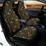 Tyrannosaurus Dino Fossil Pattern Print Universal Fit Car Seat Covers 102422