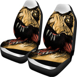 Tyrannosaurus Rex Head Print Universal Fit Car Seat Covers 102422