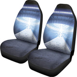 UFO Pyramid Print Universal Fit Car Seat Covers 102422