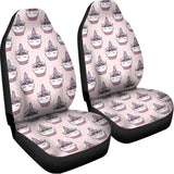 Unicorn Cupcake Pattern Print Universal Fit Car Seat Covers 102422