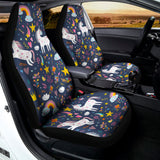 Unicorn Dream Cartoon Pattern Print Universal Fit Car Seat Covers 102422