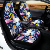Unicorn Night Festival Pattern Print Universal Fit Car Seat Covers 102422