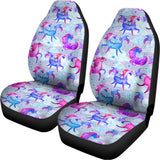 Unicorn Paradise Pattern Print Universal Fit Car Seat Covers 102422
