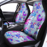 Unicorn Paradise Pattern Print Universal Fit Car Seat Covers 102422