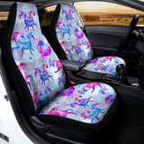 Unicorn Paradise Pattern Print Universal Fit Car Seat Covers 102422