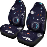 Universe Galaxy Outer Space Print Universal Fit Car Seat Covers 102422