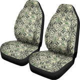 US Dollar Print Universal Fit Car Seat Covers 102422