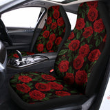 Valentine's Day Rose Pattern Print Universal Fit Car Seat Covers 102422