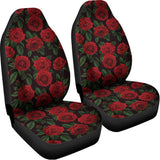 Valentine's Day Rose Pattern Print Universal Fit Car Seat Covers 102422