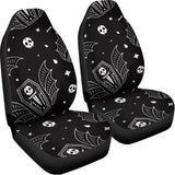 Vampire Coffin Pattern Print Universal Fit Car Seat Covers 102422